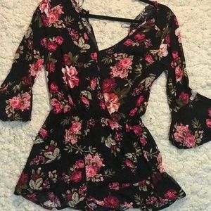 Floral Romper